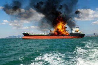 هجوم بزورق مسيّر يستهدف ناقلة نفط قبالة سواحل مسقط ومقتل شخص