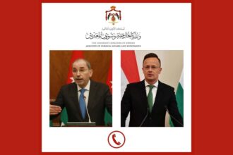 الصفدي ووزير خارجية هنغاريا يبحثان التصعيد الإقليمي وتفعيل الدبلوماسية