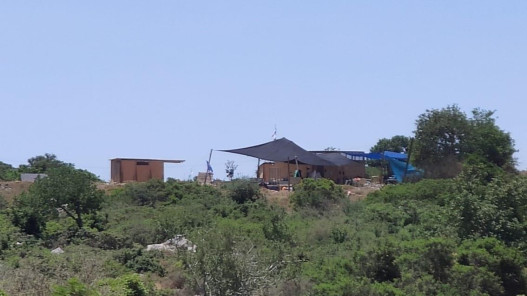 مستوطنون يقيمون بؤرة استيطانية جديدة في قلب أراضي نابلس وسلفيت