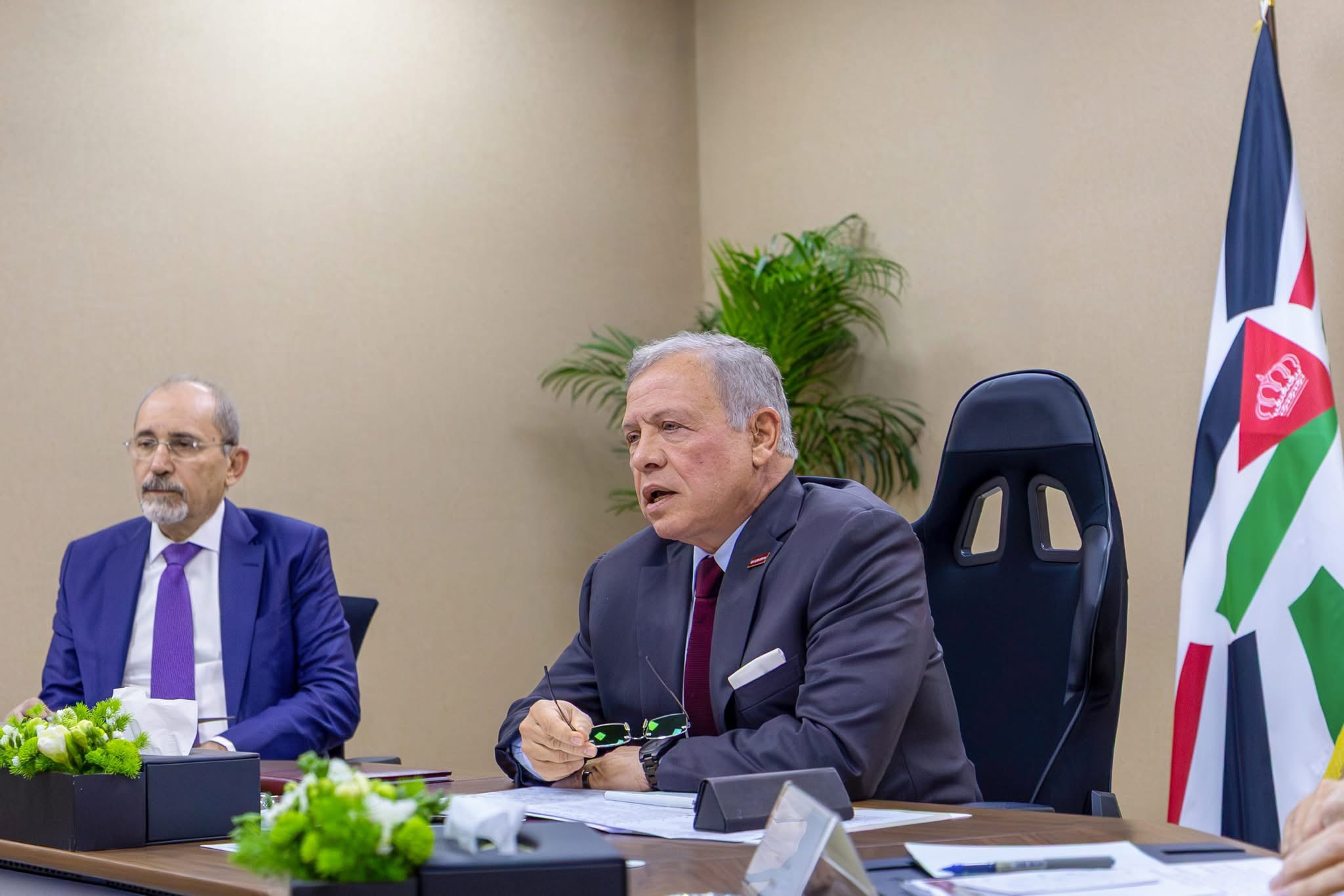 الملك يحذر: إسرائيل تسعى لإذكاء نيران الصراع