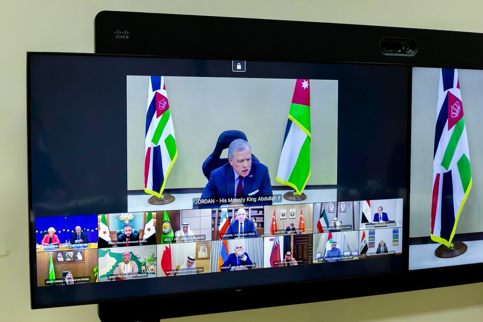 الملك يحذر: إسرائيل تسعى لإذكاء نيران الصراع