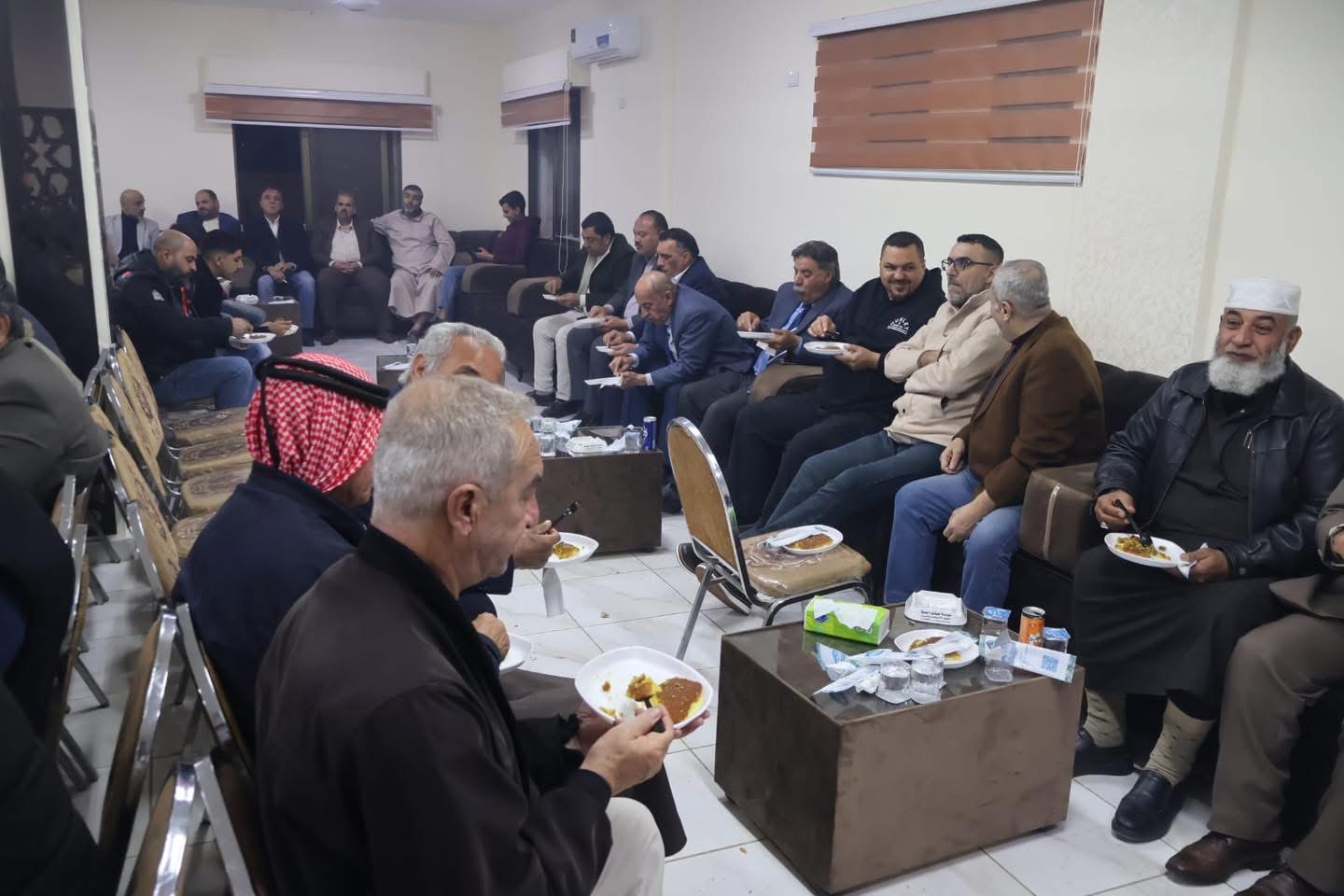 من إفطار رمضاني حاشد في ديوان ملتقى أبناء القيسي إلى كلمات داعمة لجلالة الملك والجيش العربي