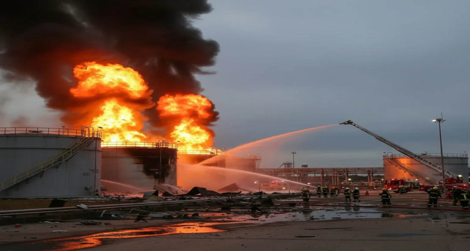 حكومة الفجيرة: السيطرة على حريق محدود إثر اعتراض طائرة مسيرة دون إصابات