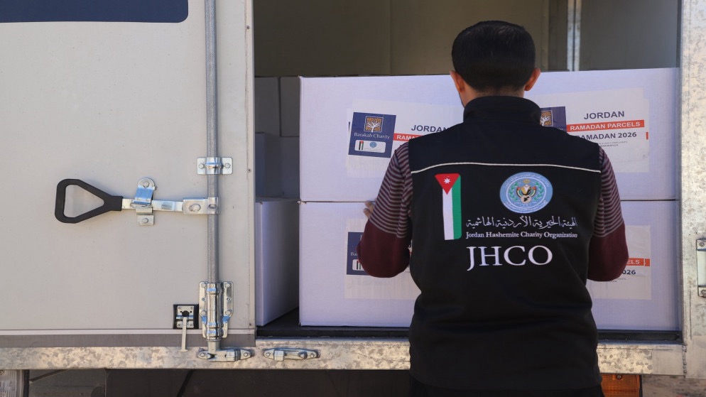 الخيرية الهاشمية تُسيّر قافلة مساعدات إلى لبنان وتواصل دعم قطاع غزة