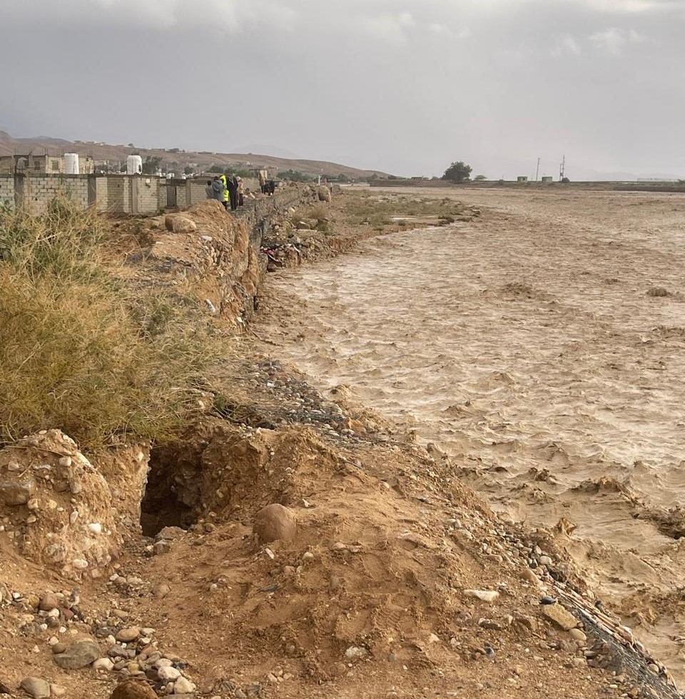 تحذير من جريان السيول في الأغوار الجنوبية حتى صباح الجمعة
