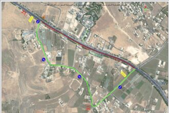 الأشغال: تحويلة مرورية مؤقتة على طريق عمان- السلط