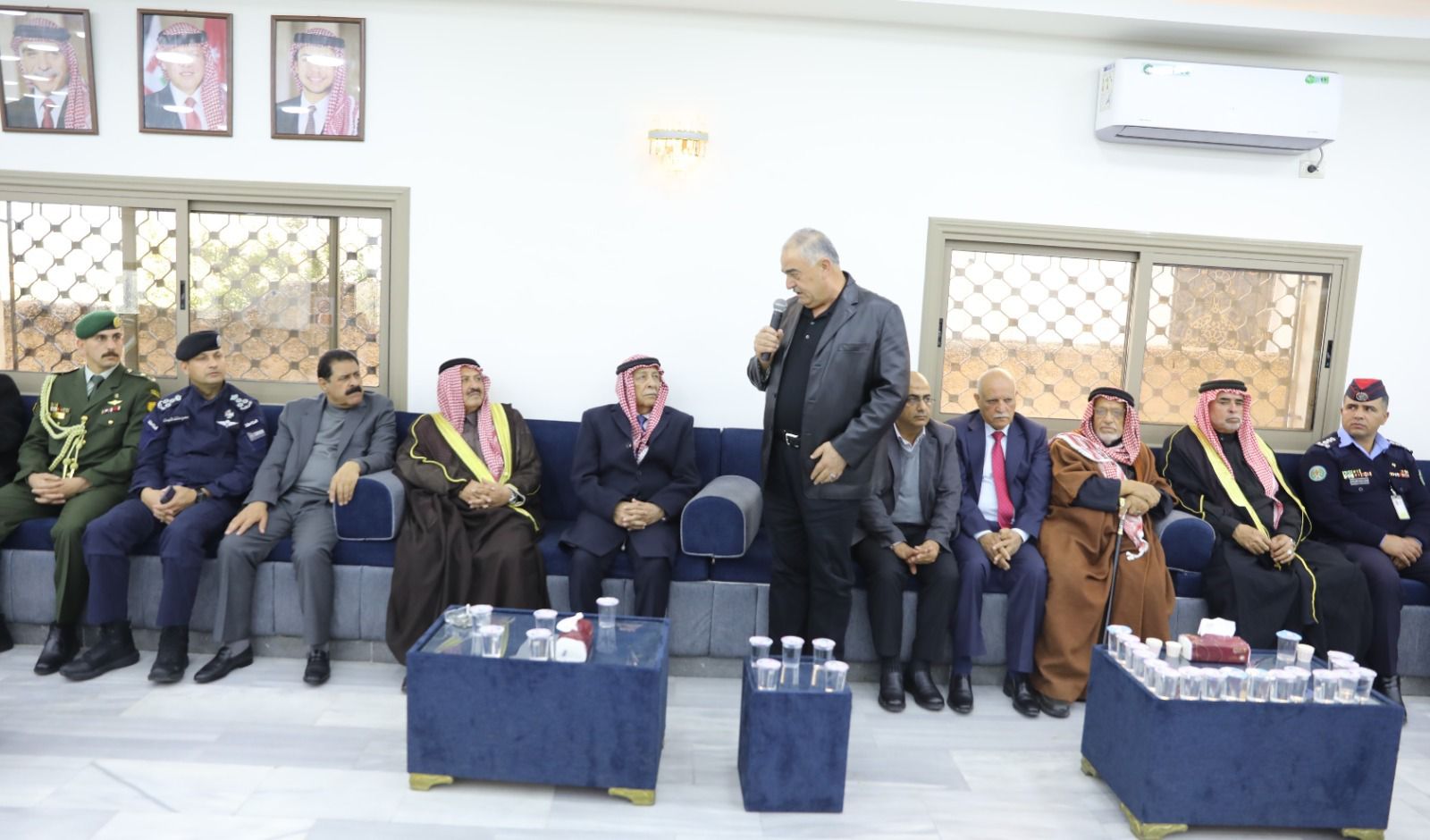 مندوبًا عن الملك وولي العهد.. العيسوي يعزي عشائر القاضي والزعبي والفريحات