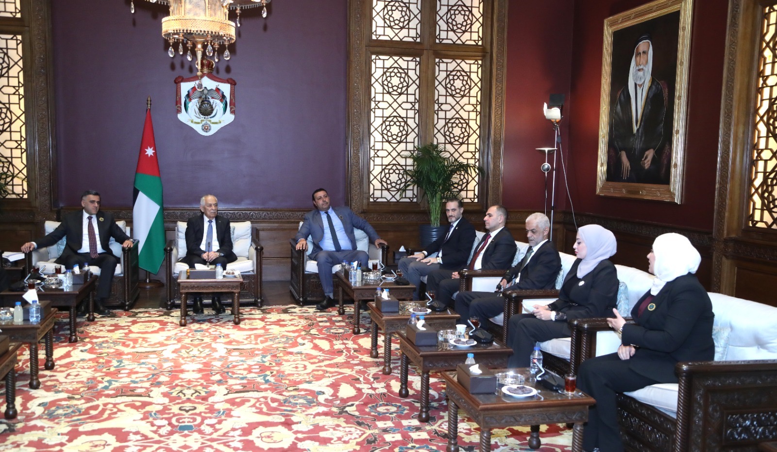 صورة حول : *العيسوي: الملك يقود الأردن بثبات في مواجهة التحديات ويرسخ نهجاً سيادياً يحمي الاستقرار ويعزز مسبرة التحديث الشامل* *العيسوي: الملك يقود الأردن بثبات في مواجهة التحديات ويرسخ نهجاً سيادياً يحمي الاستقرار ويعزز مسبرة التحديث الشامل*