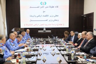 وزيري العدل والاقتصاد الرقمي ومدير الامن العام يترأسون اجتماعاً مشتركاً لبحث تسريع مشاريع التحول الرقمي المشتركة