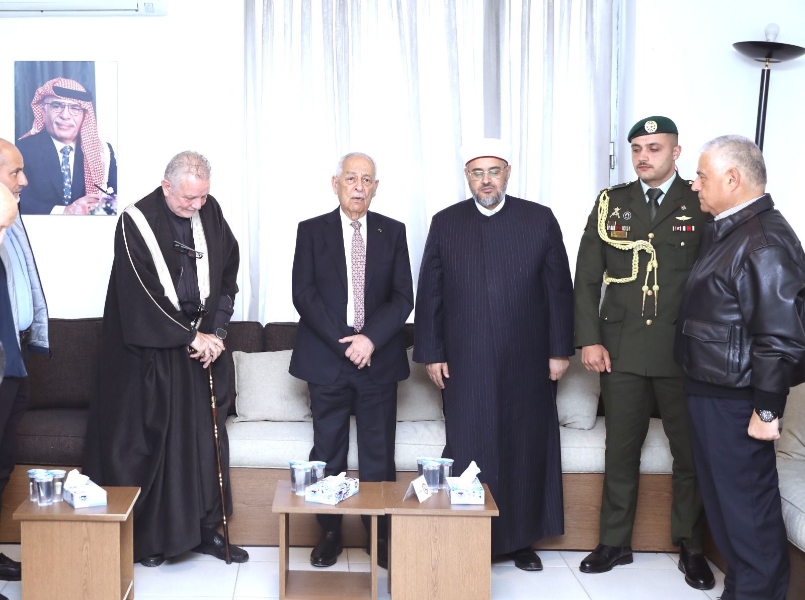 مندوبا عن الملك وولي العهد... العيسوي يعزي ملحس والمجالي وأبو نوار وصبحا وعلقم