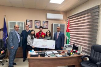 هندسة عمّان الأهلية تفوز بالمركز الثالث في مسابقة الروبوتات لمكافحة الحرائق (FFEC-2026)