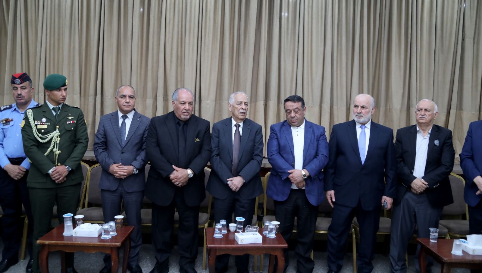 مندوبا عن الملك وولي العهد...العيسوي يعزي آل الذيب والجريسات والنمري ومقطش