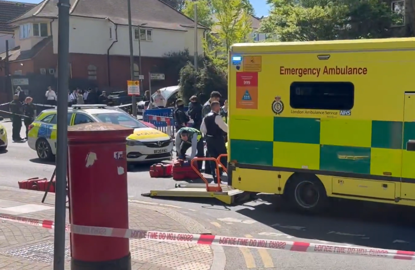 عملية طعن تستهدف حيا يهوديا بلندن (فيديو)