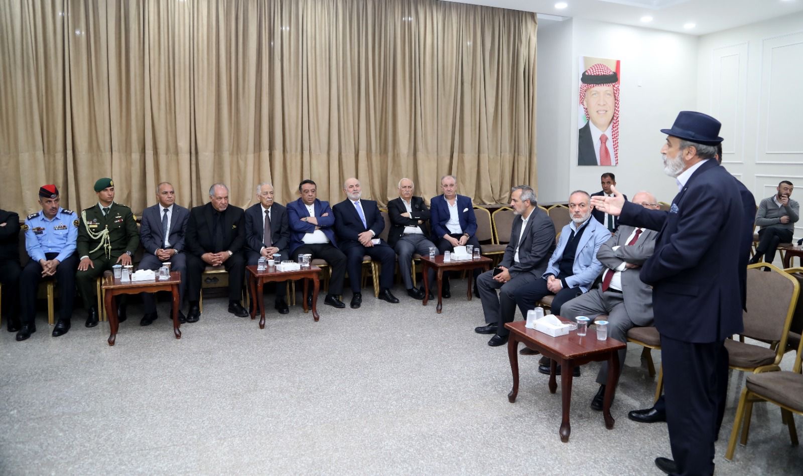 مندوبا عن الملك وولي العهد...العيسوي يعزي آل الذيب والجريسات والنمري ومقطش