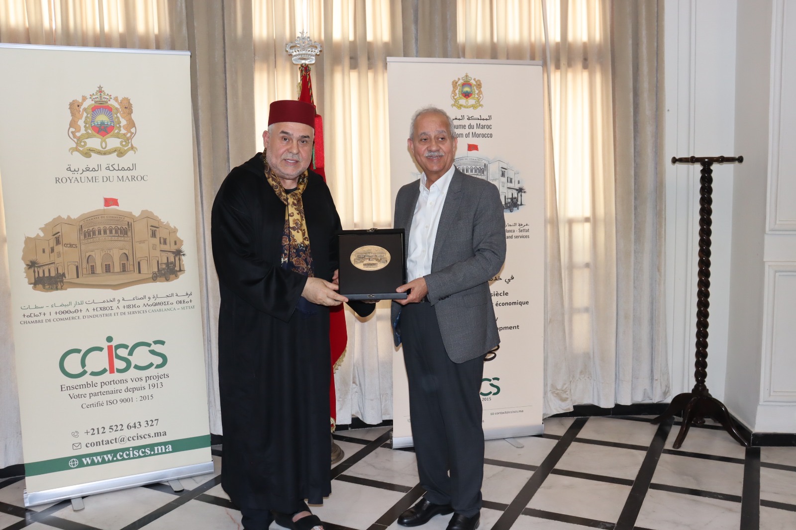 الجغبير يدعو الى بناء شراكة صناعية متقدمة بين الأردن والمغرب