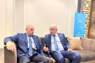 عطية خلال لقاءه رئيس الاتحاد البرلماني العربي يؤكد على الوصاية الهاشمية على المقدسات