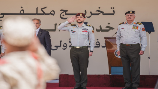 ولي العهد يرعى تخريج خدمة العلم