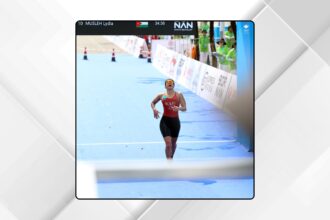 مصلح تنهي مشاركتها في الأكواثلون الآسيوي بالمركز الحادي عشر