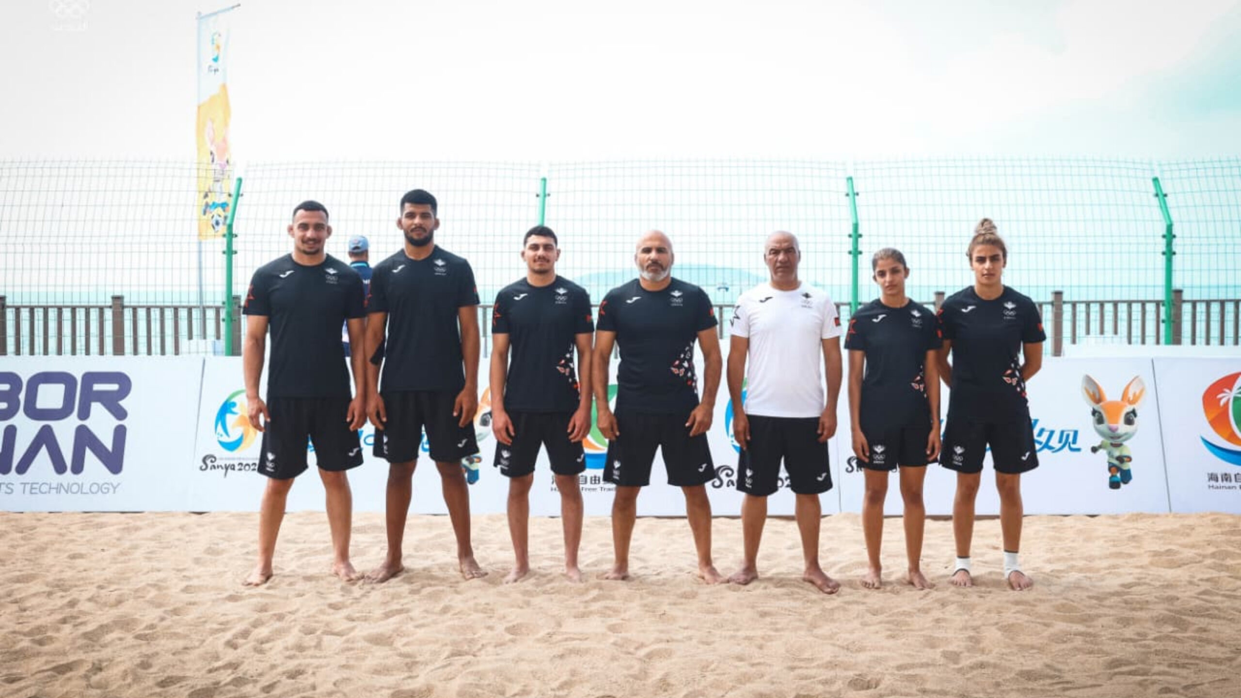 المنتخب الوطني للمصارعة الشاطئية يبدأ مشاركته في الألعاب الآسيوية غدا