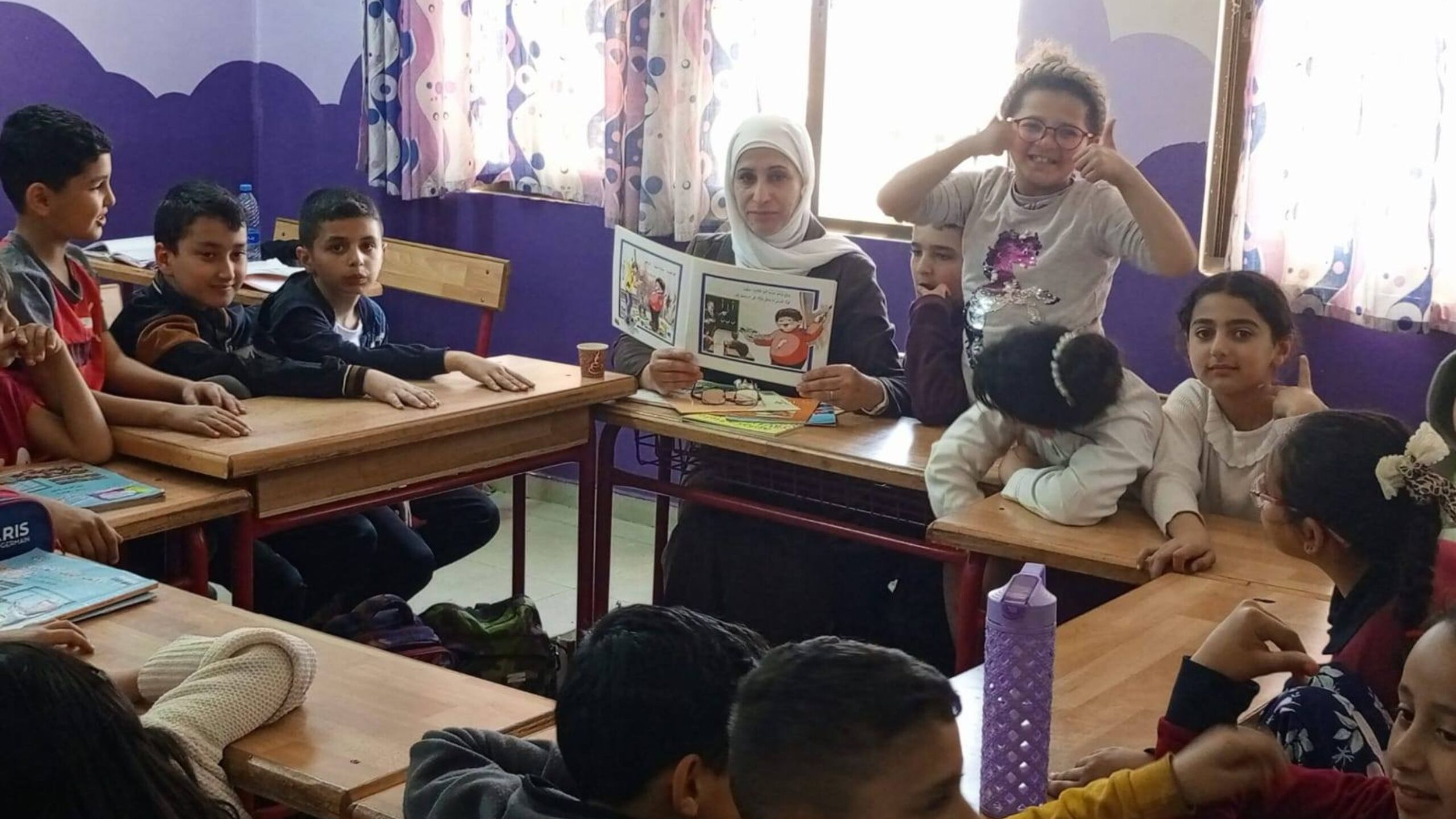 فعاليات ثقافية في مدارس عالم الصغار احتفاءً بيوم الكتاب العالمي