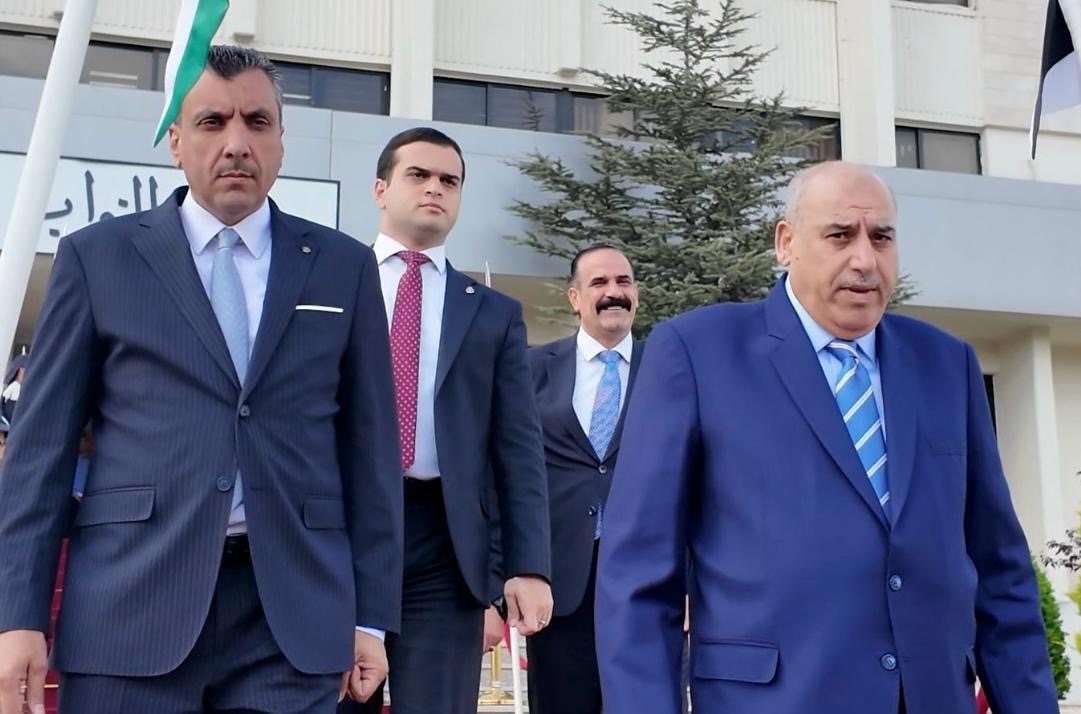 القاضي يستقبل الرئيس الفنلندي في مجلس النواب