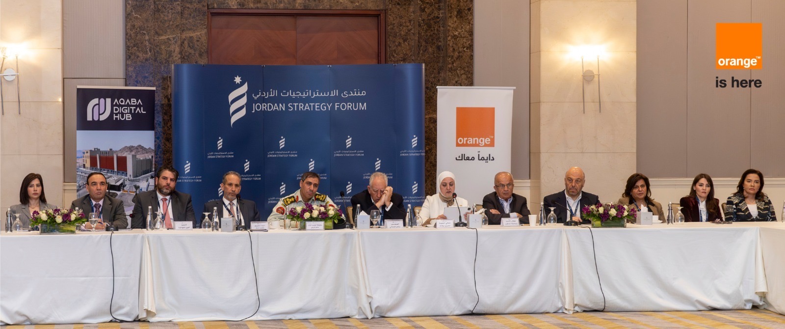 Orange Jordan Sponsors Jordan Strategy Forum’sPanel Discussion