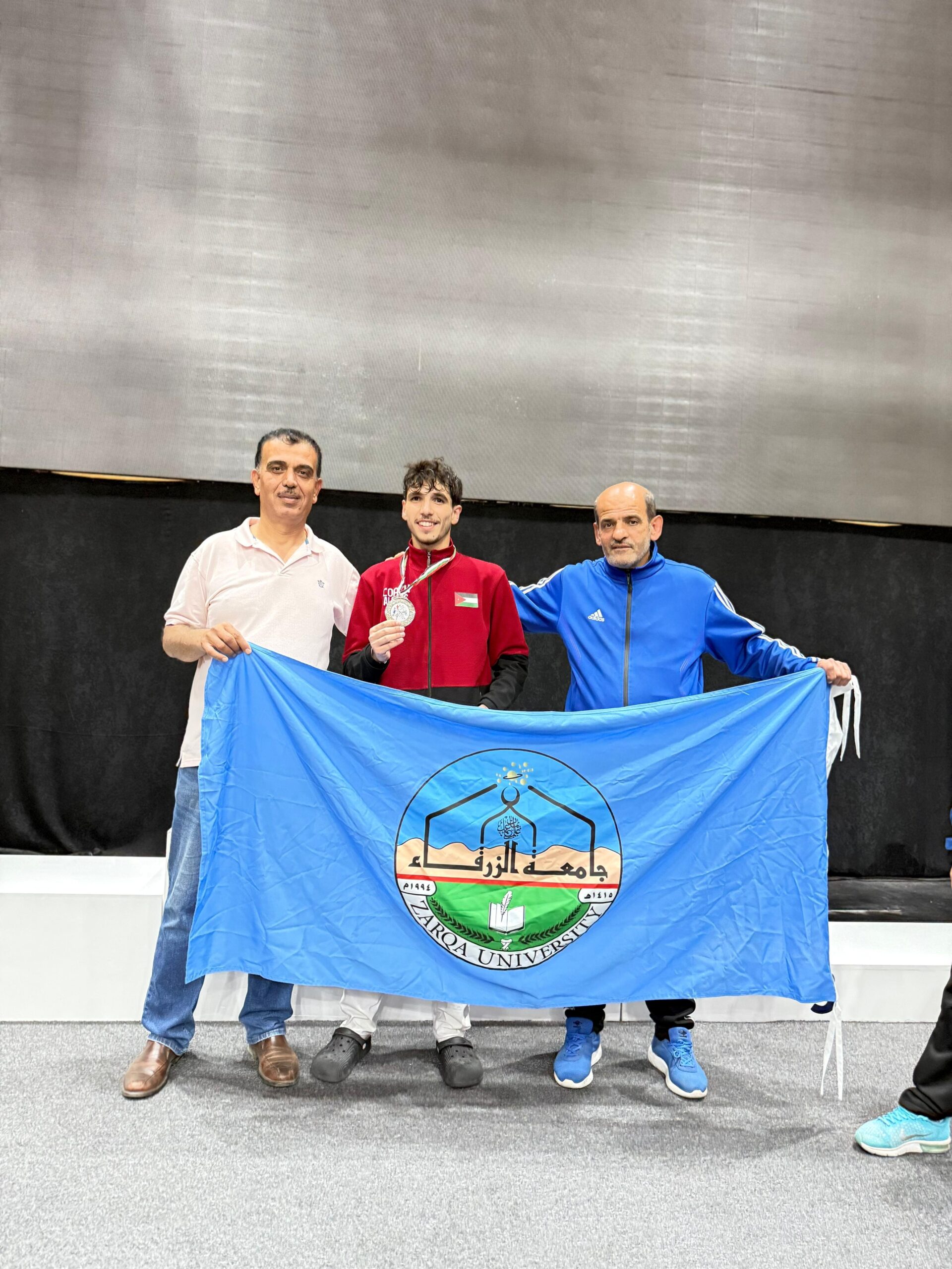 خالد فحماوي يحصد المركز الثاني ببطولة الجامعات