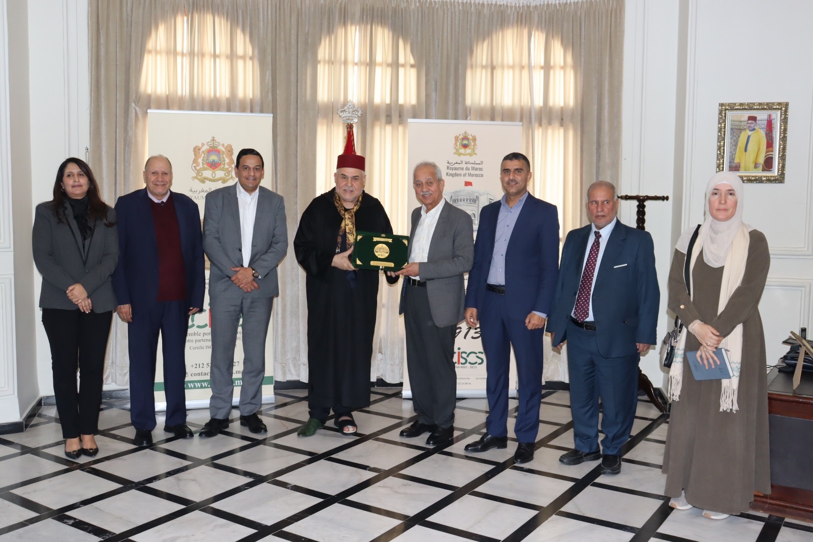 الجغبير يدعو الى بناء شراكة صناعية متقدمة بين الأردن والمغرب