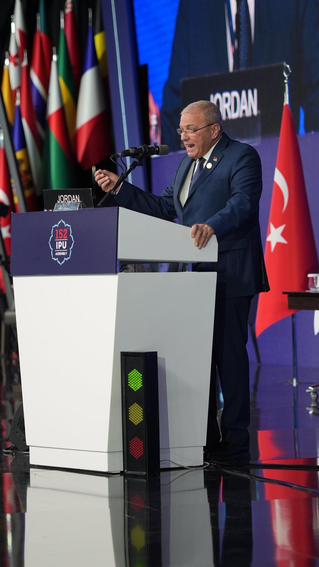 الأردن يدعو من إسطنبول لفرض عقوبات على إسرائيل وإنهاء الاحتلال