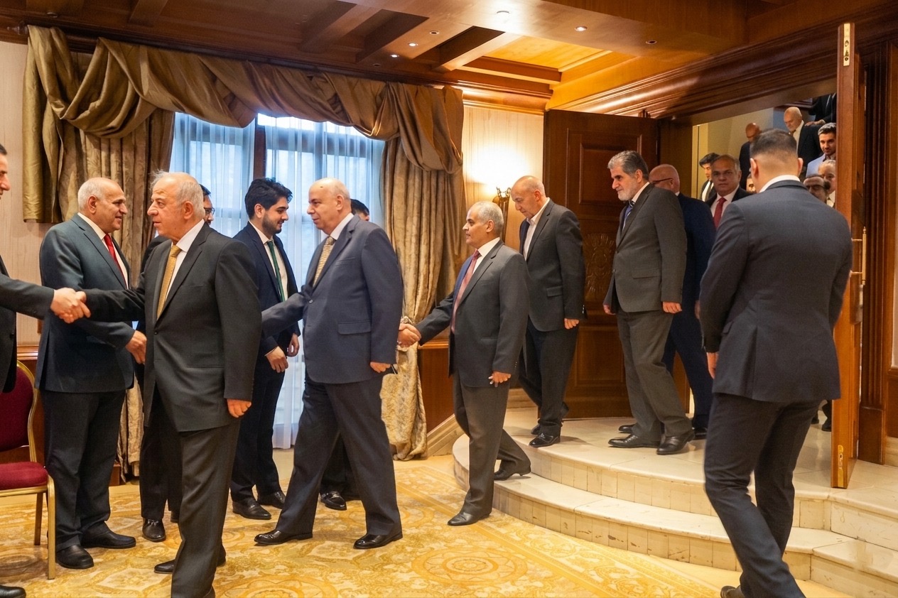 نادي الملك حسين يشهد مصاهرة ونسب بين آل الراميني وآل النعيمي بحضور وجهاء واقرباء واصدقاء العائلتين "شاهد الصور"