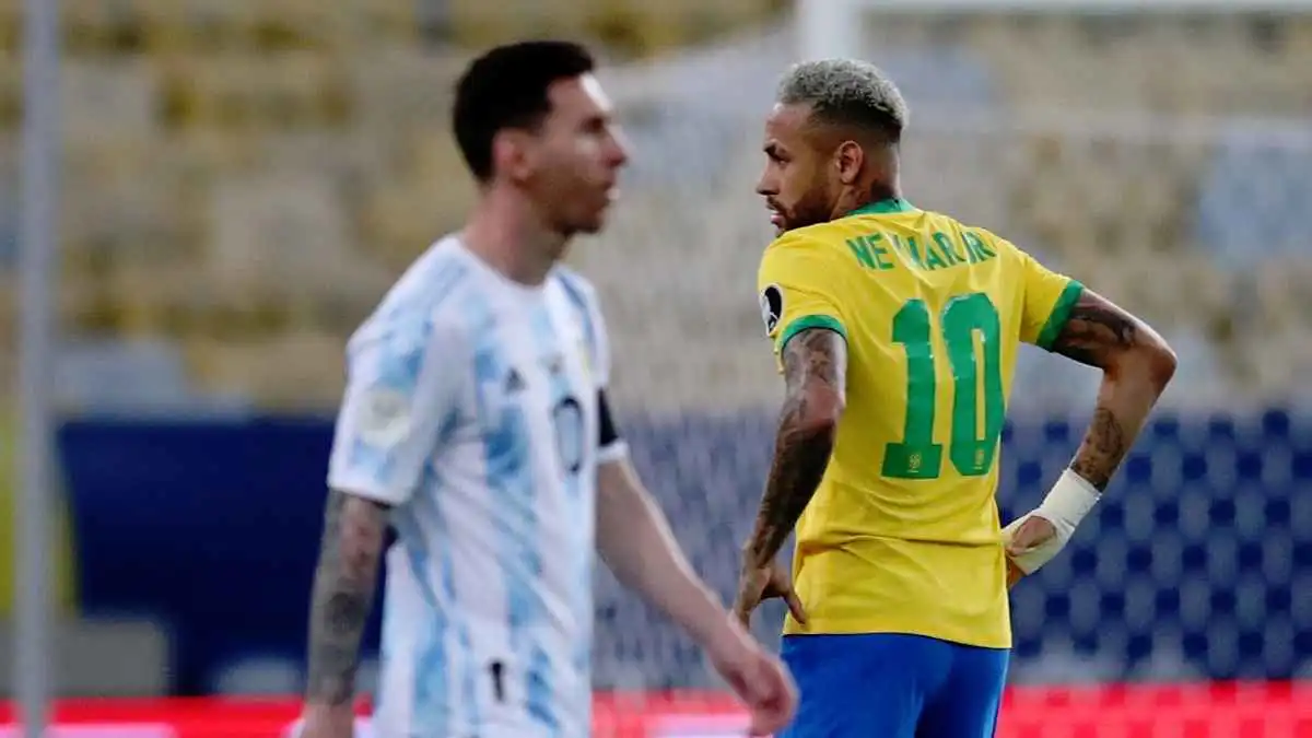 ميسي يطالب بانضمام نيمار إلى تشكيلة البرازيل في كأس العالم