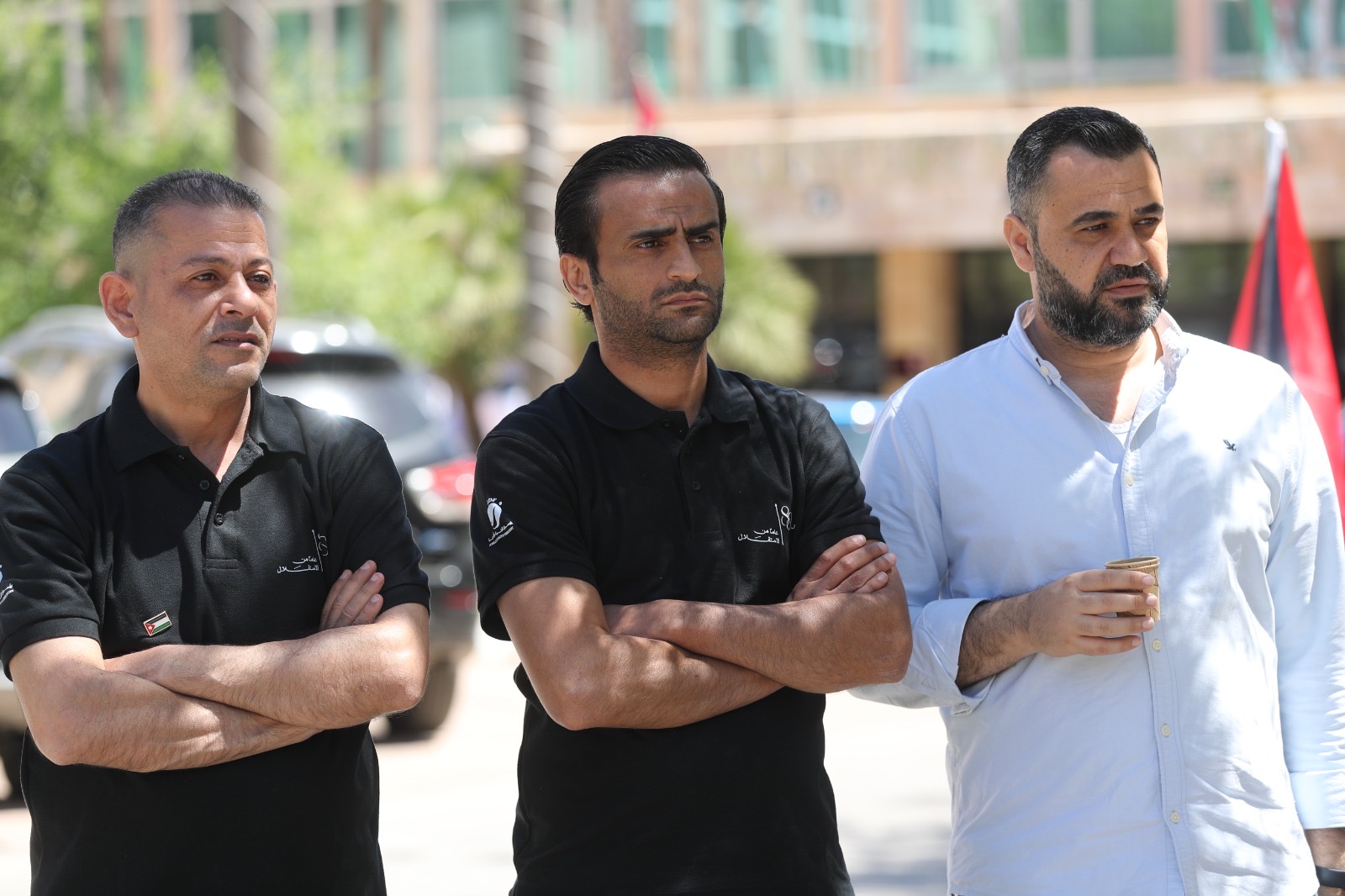 موظفو الأسواق الحرة الأردنية يحتفلون بعيد الاستقلال الـ80