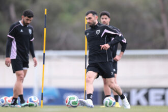 منتخب النشامى يبدأ تدريباته في عمان