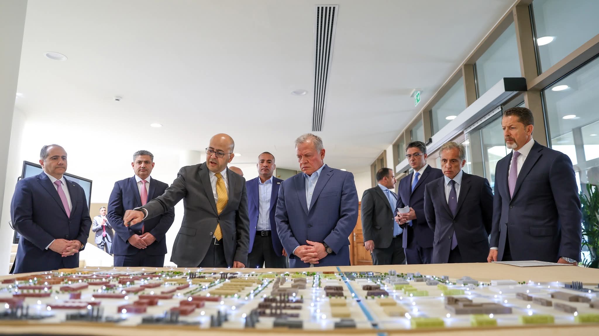 المدن الصناعية تشيد بالزيارة الملكية لمدينة الزرقاء الصناعية