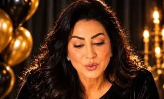 وفاء عامر تحتفل بعيد ميلادها على طريقة الزعيم عادل إمام
