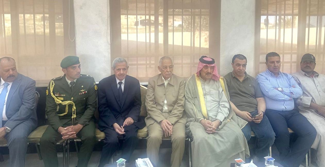مندوبا عن الملك وولي العهد...العيسوي يعزي عشيرة الكركي