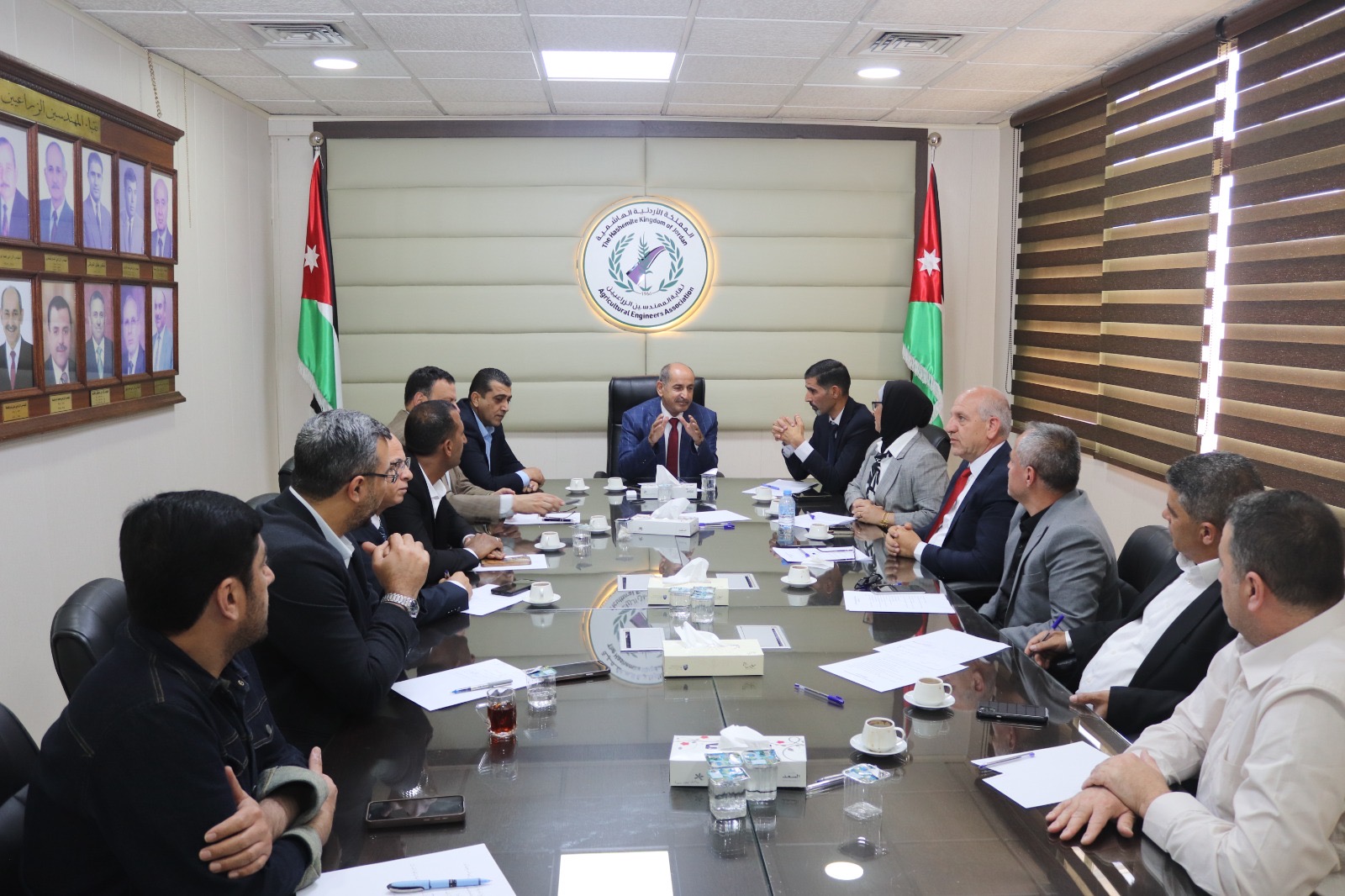 "المهندسين الزراعيين" تلتقي مجلس مركز القدس