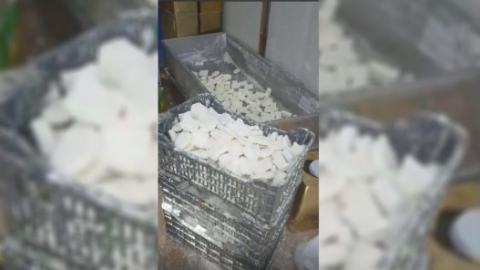 إتلاف 20 طن أجبان وإغلاق مشغل غير مرخص