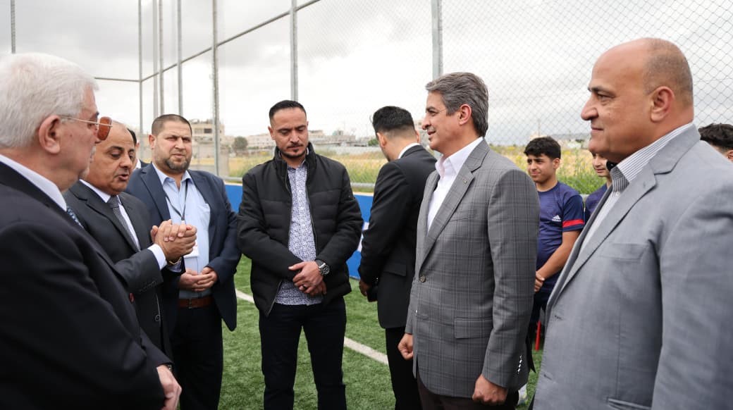 وزير الشباب يرعى افتتاح ملعب نادي شباب بشرى في إربد