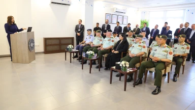 الأميرة سمية بنت الحسن تلتقي رئيس هيئة الأركان المشتركة في جامعة الأميرة سمية للتكنولوجيا