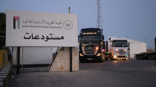 "الخيرية الهاشمية": الأردن منصة لوجستية وإنسانية لإيصال المساعدات إلى لبنان