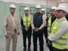 الخرابشة والبطاينة يتفقدان مشروع محطة الزرقاء الصناعية الكهربائية