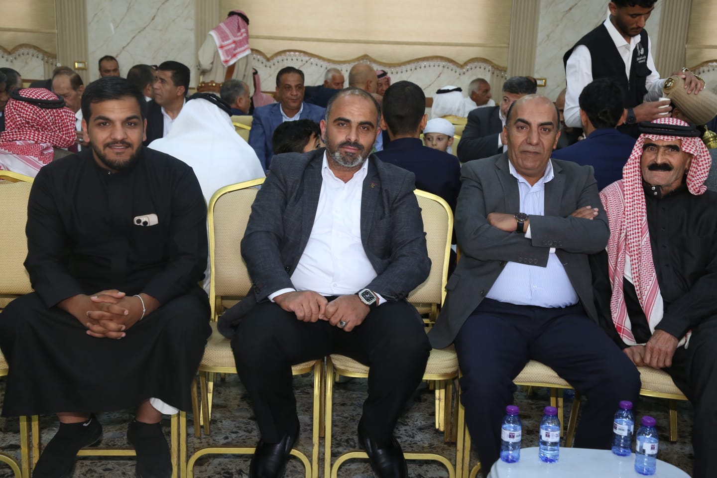 د الشباطات يبارك عقد قران نجل الشيخ طايل الشوابكة