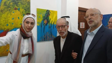 صورة حول : افتتاح معرض "نزف منفرد" للتشكيلي خيري حرز الله افتتاح معرض "نزف منفرد" للتشكيلي خيري حرز الله