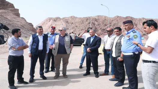 صورة حول : افتتاح طريق الحاويات الخلفي في العقبة لتعزيز حركة الشحن والسلامة المرورية افتتاح طريق الحاويات الخلفي في العقبة لتعزيز حركة الشحن والسلامة المرورية