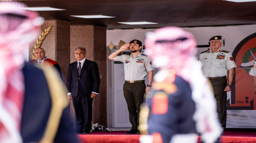 صورة حول : مندوبا عن الملك.. ولي العهد يرعى حفل تخريج الفوج الـ 34 من الجناح العسكري بمؤتة مندوبا عن الملك.. ولي العهد يرعى حفل تخريج الفوج الـ 34 من الجناح العسكري بمؤتة