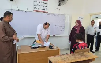 مديرة تربية معان تتابع سير امتحانات الثانوية
