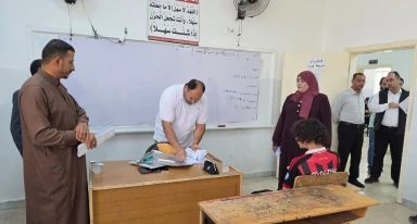 مديرة تربية معان تتابع سير امتحانات الثانوية