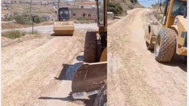 بلدية الطفيلة تبدأ صيانة وتأهيل طرق في منطقة الحسين بكلفة 1.8 مليون دينار