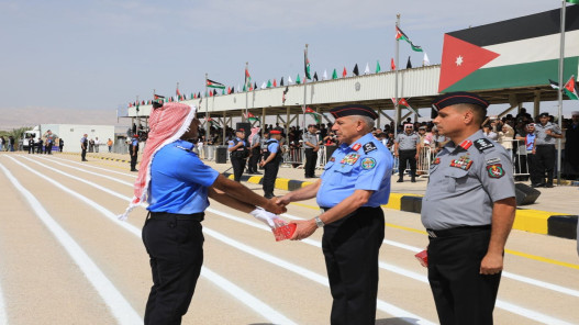 المعايطة يرعى تخريج دورة إعداد وتأهيل الشرطة المستجدين